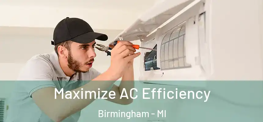  Maximize AC Efficiency Birmingham - MI